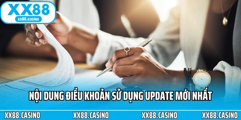 Nội dung điều khoản sử dụng update mới nhất